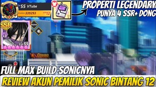 REVIEW AKUN PECINTA SONIC B12🔥, SULTAN GILA PUNYA 4 SSR+ & ITEM LEGEND - OPM One Hit One Kill