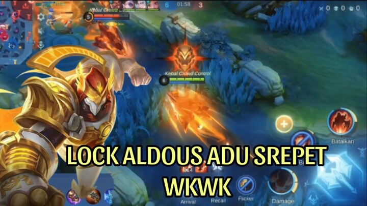 LOCK ALDOUS ADU SREPET WKWK:)