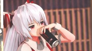 【Oriental MMD】The bad girl red with a mouthful of claws and a cigarette