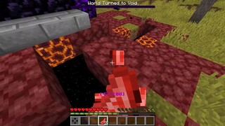 Minecraft nhưng mọi thứ Chạm Vào biến thành Void