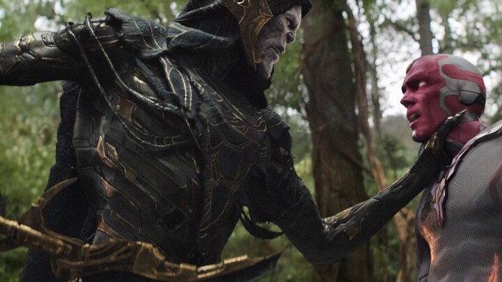 【4K】Vision VS Corvus Glaive - "Ta cứ tưởng ngươi rất mạnh, hóa ra ngươi chỉ như người bình thường th