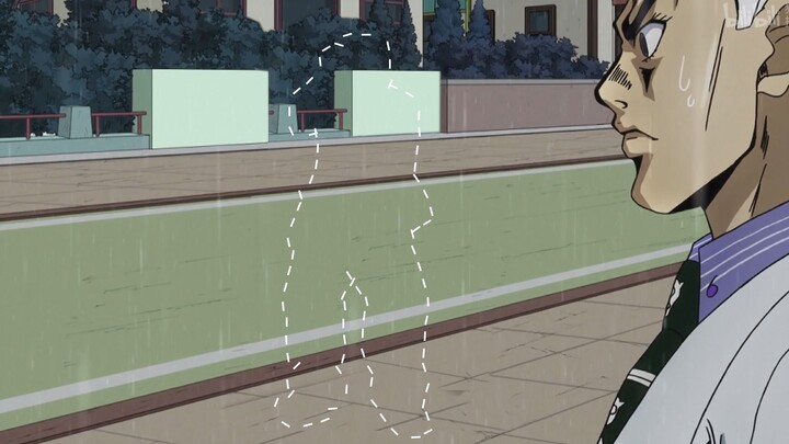 Josuke didn't get up today