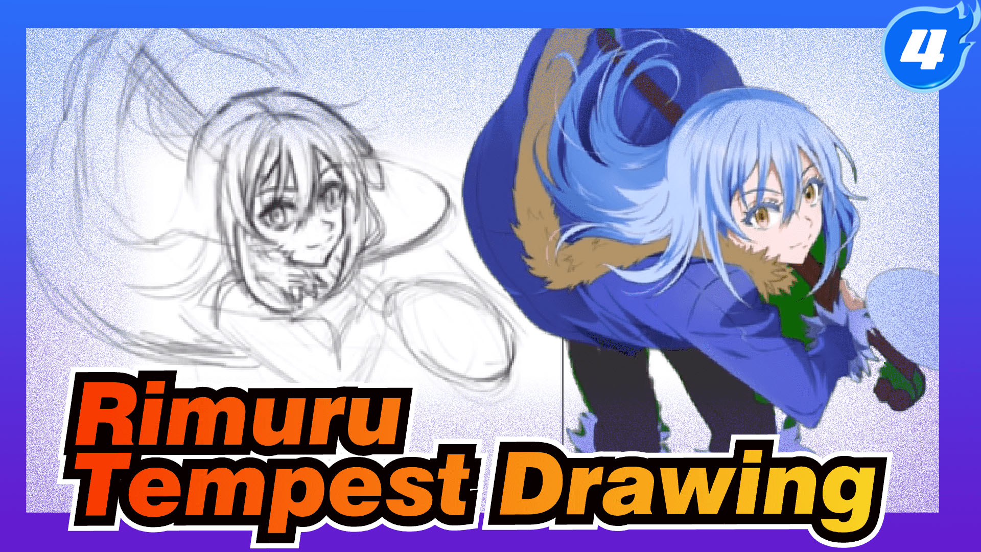 How to draw Rimuru Tempest - That Time I Got Reincarnated as a