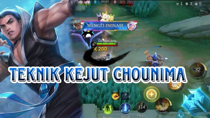 TEKNIK KEJUT CHOUNIMA