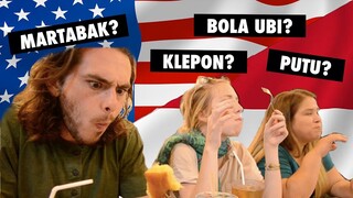 AMERICANS TRY INDONESIAN STREET FOOD