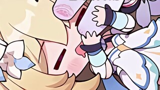 The Traveler was caught cooking for Paimon behind his back?