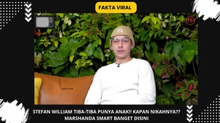 Stefan William Tiba-Tiba Punya Anak Kapan NIkahnya?