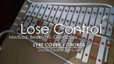 Lose Control - Meduza, Becky Hill, Goodboys - Lyre Cover