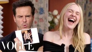 Dakota Fanning & Andrew Scott Answer Rapid-Fire Questions | Off the Cuff | Vogue