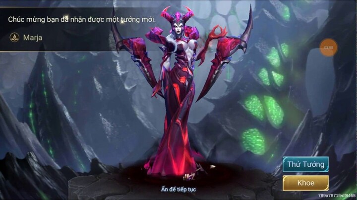 Tướng mới MARJA Hút máu như siêu nhân Xấu gái không lo hết máu Vô cùng bá đạo