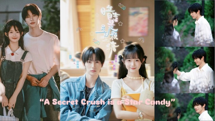 “A Secret Crush is a Star Candy” (eng) A secret crush, as sweet as star candy… melts the heart 💫
