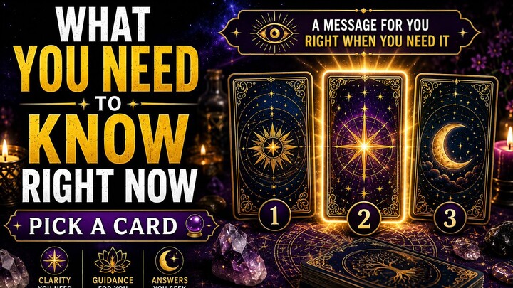 What You Need to Know Right Now 🔮 | Pick a Card Tarot Reading