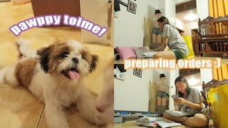 Preparing Orders + Callibear Toime! | Rosa Leonero