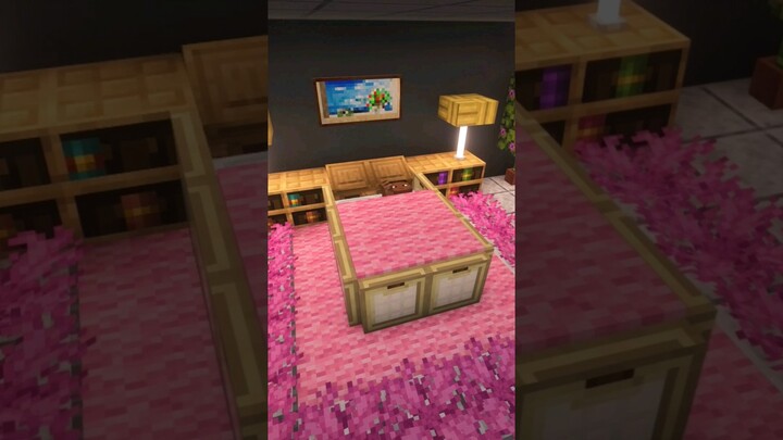 Minecraft bed design idea
