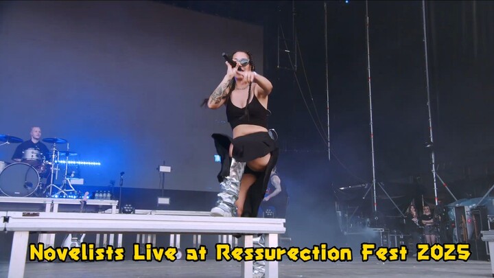 Novelists live at Ressurection EG Fest 2025