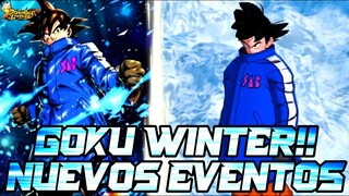 LLEGA GOKU WINTER!! Y NUEVOS EVENTOS EN DRAGON BALL LEGENDS