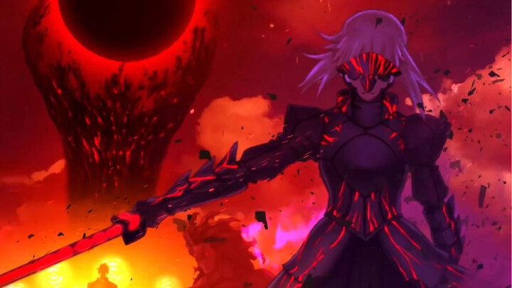 The most expensive play in Fate history! The high energy ahead is called burning black - visual feas