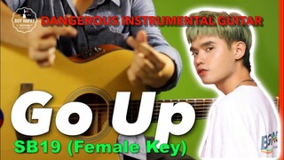Go Up SB19 Female Key Instrumental guitar karaoke version with lyrics