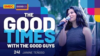 Janine Teñoso Performs '241' live on SMDC Good Times with the Good Guys