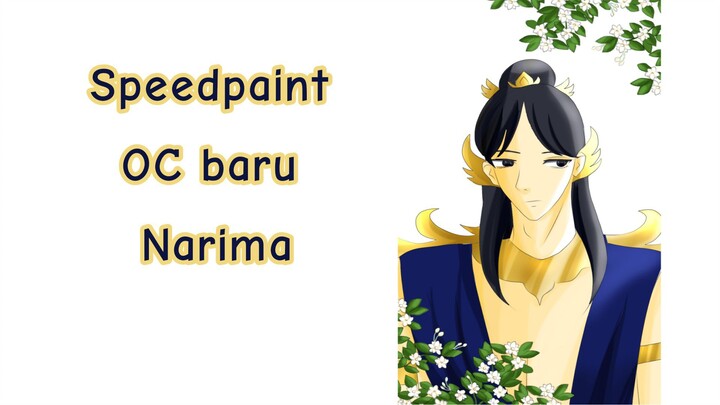 Speedpaint Ibis Paint OC baru Narima music by donkgedank