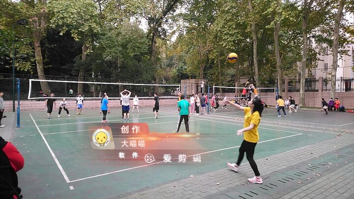 Volleyball finals | 2020 Wuhan University "4+2 Volleyball Tournament" finals | Rainbow Team VS Schoo