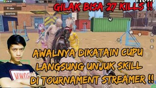 AWALNYA DIKATAIN CUPU SAMA VIEWER , LANGSUNG UNJUK SKILL DI TOURNAMENT DAN LOLOS SEA - PUBG MOBILE