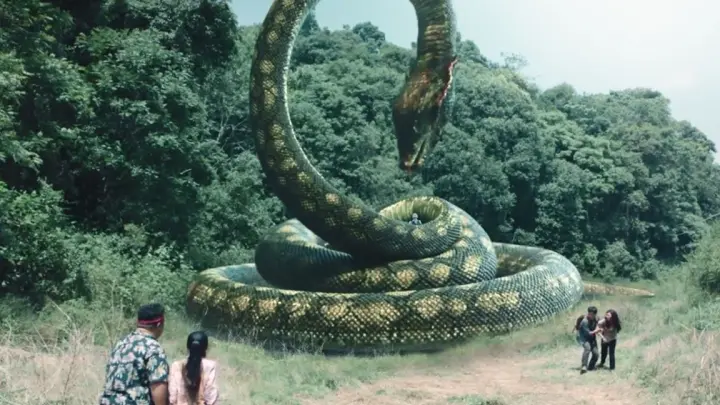 [Monty Python] The giant pythons in several movies are more scary than the other