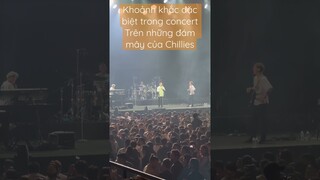 Khoảnh khắc đặc biệt với Chillies trong concert Trên những đám mây tại Tp.HCM