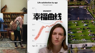 งานวิจัยหลายชิ้นชี้ว่า ความสุขของคนหนุ่มสาวกำลังลดลงอย่างรวดเร็ว‼️