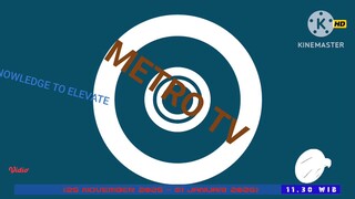 Station ID Metro TV Knowledge To Elevate (New Look 25 November 2025)