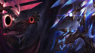 Video pengenalan Aatrox; the Darkin Blade dari LOL