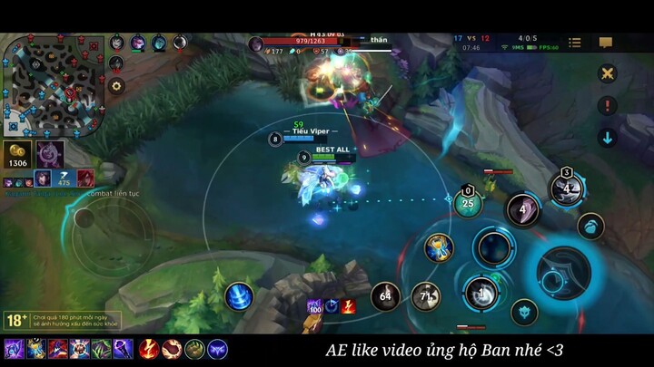 LMHT Tốc Chiến - Khi Best Katarina Cầm Ahri Khắc Chế Kèo Katarina Hệ Chiến, Múa