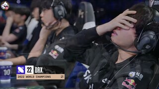 DRX Going For The World Championship Title Moment. T1 vs DRX