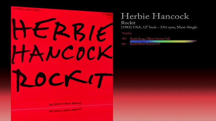 Herbie Hancock (1983) Rockit [12' Inch - 33⅓ RPM - Maxi-Single]
