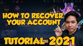 4 METHODS ON HOW TO RETRIEVE YOUR LOST ACCOUNT IN MOBILE LEGENS TUTORIAL 2021