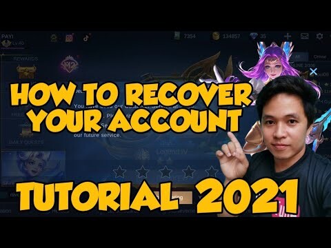 4 METHODS ON HOW TO RETRIEVE YOUR LOST ACCOUNT IN MOBILE LEGENS TUTORIAL 2021
