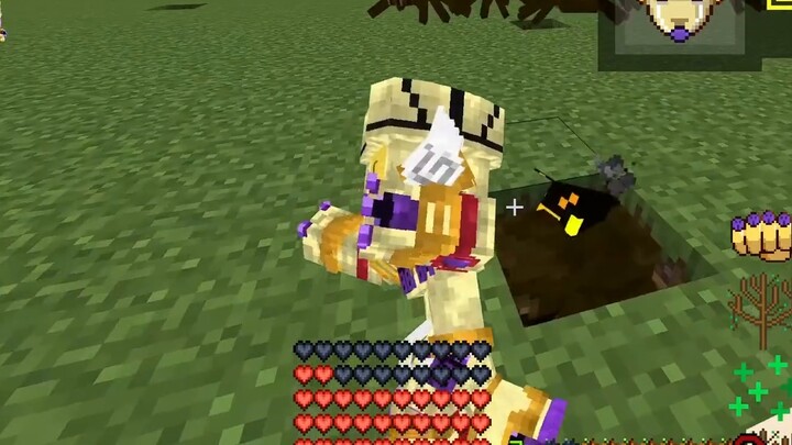 [Minecraft]Addon Stand Angin Emas! Orang Tiongkok membuat pengalaman stand-in pack-gold berkualitas 