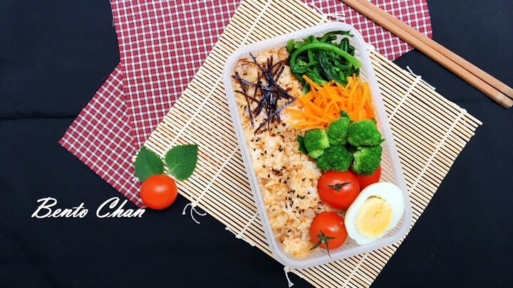 Bento cơm chiên kim chi với rau củ | Fried Kimchi Rice | Ăn Liền TV ft Bento Chan