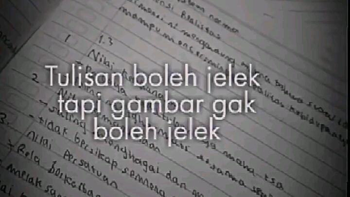 tulisan sulit gambar elit🗿