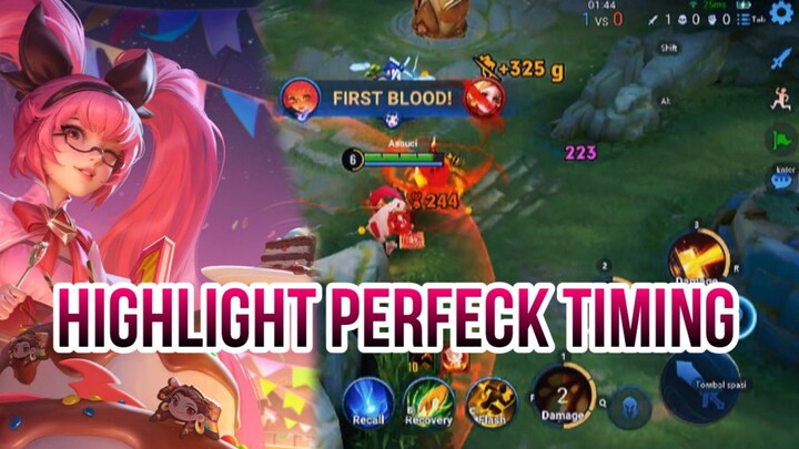 HIGHLIGHT PERFECT TIMING