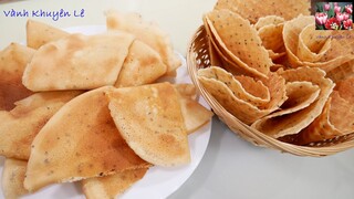 BÁNH KẸP không cần Khuôn KẸP ASMR, BÁNH CUỐN QUẾ đổ CHẢO, Thật bất ngờ vì nó giòn rụm by Vanh Khuyen