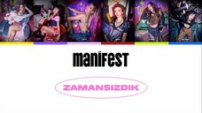 manifest｜Zamansızdık - Lyrics Music Video (Renk Kodlu)