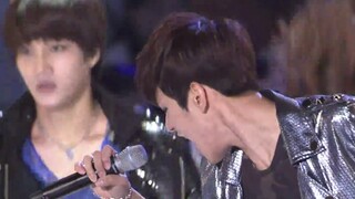 Lagu debut EXO yang paling sulit "Mama" full open microphone live HD