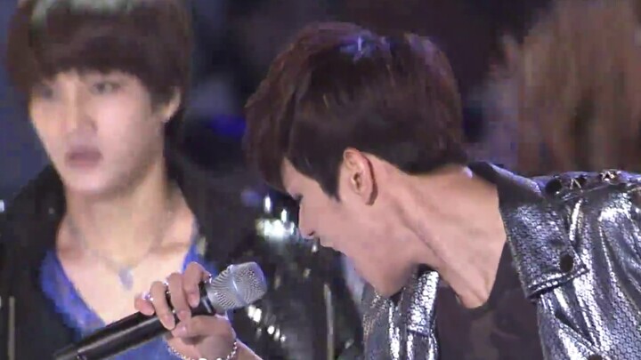 EXO's most difficult debut song "Mama" full open microphone live HD