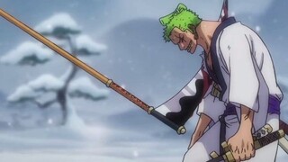 Zoro: Haha, even without the Conqueror's Haki, I can still attack with a normal attack...