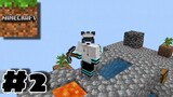 Minecraft PE Skyblock Survival Gameplay Walkthrough Part 2 - Go To Another Island