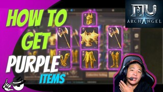 How to get PURPLE Items in MU Archangel