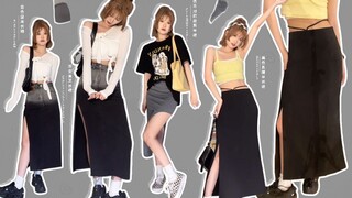 Váy xẻ thần thánh| Quyến rũ hơn cả váy ngắn! Tôi gọi nó là món đồ giấu mỡ siêu đỉnh