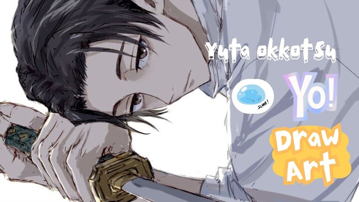 Kekuatannya sudah tidak diragukan lagi - Yuta Okkotsu (Jujutsu Kaisen) Part.Coloring.