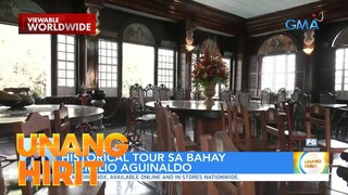Aguinaldo Shrine house tour kasama ang San-G! | Unang Hirit